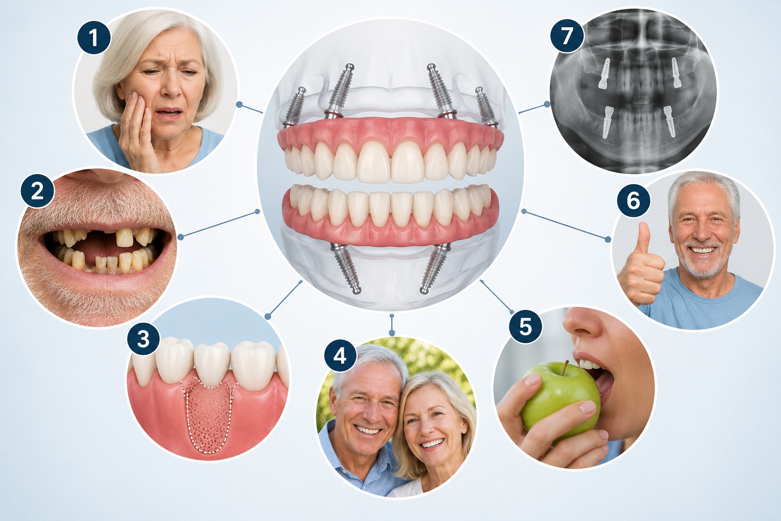7 Signs You Need All-on-4 Dental Implants